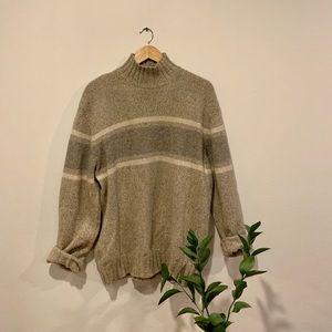 Oversized Vintage 70% Wool Sweater - Made In Italy